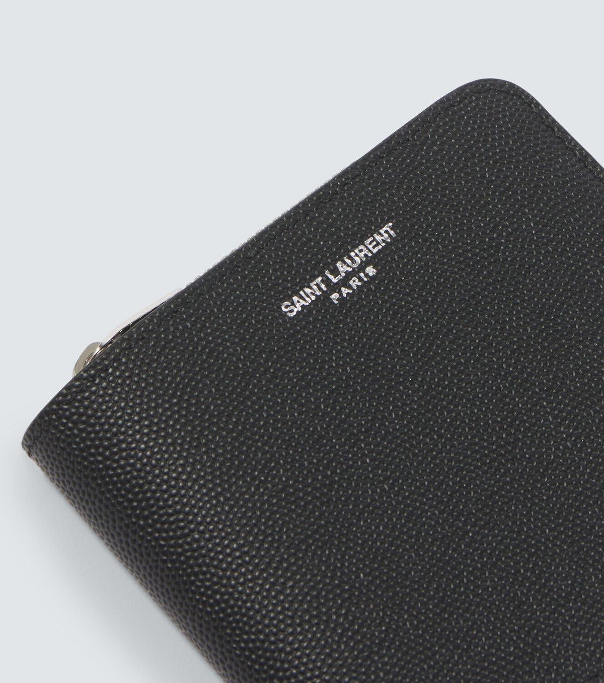 Saint Laurent East/West leather wallet