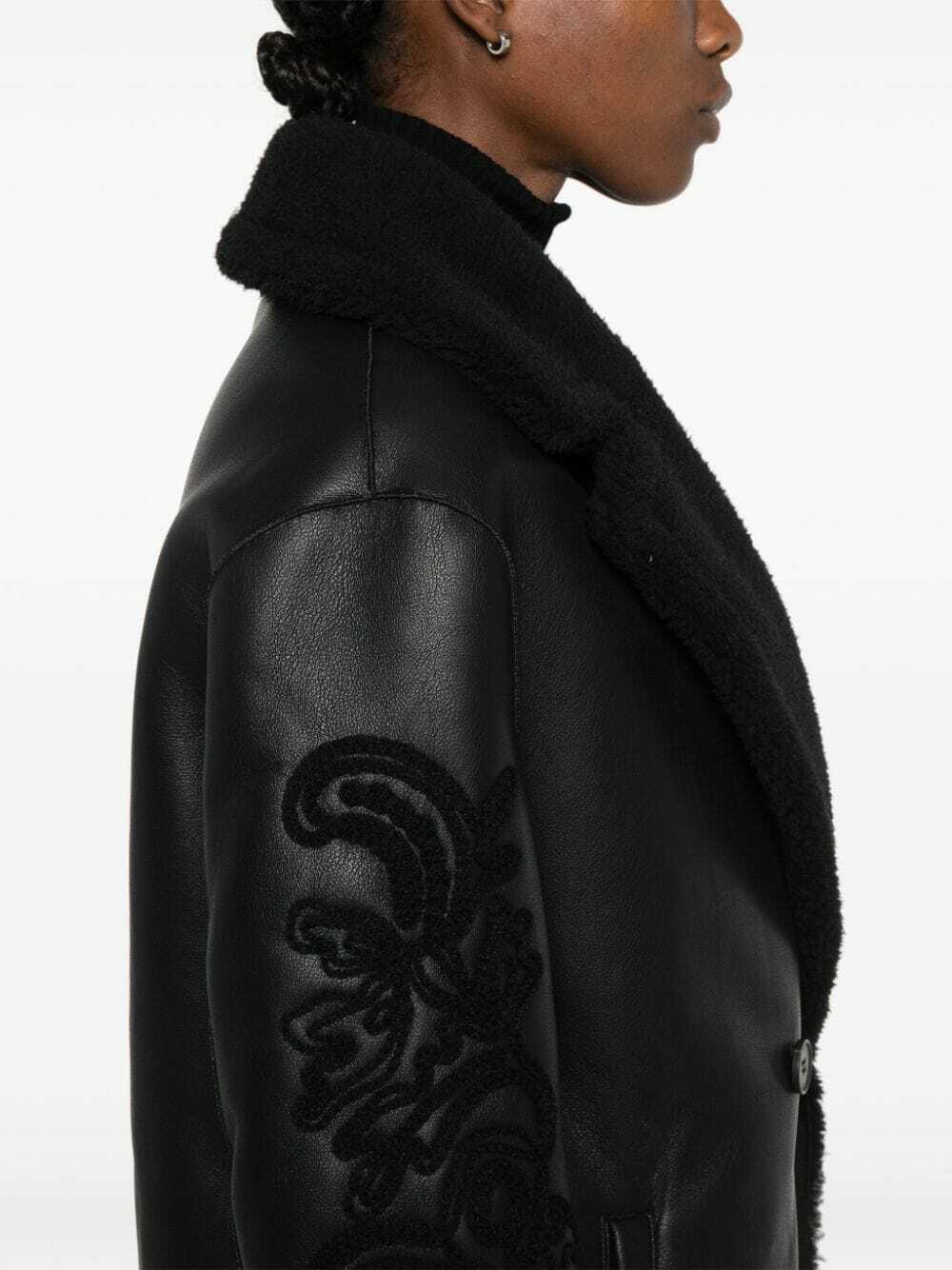 ERMANNO - Faux Fur Midi Coat