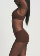 Skims Stretch-jersey boy Shorts Brown
