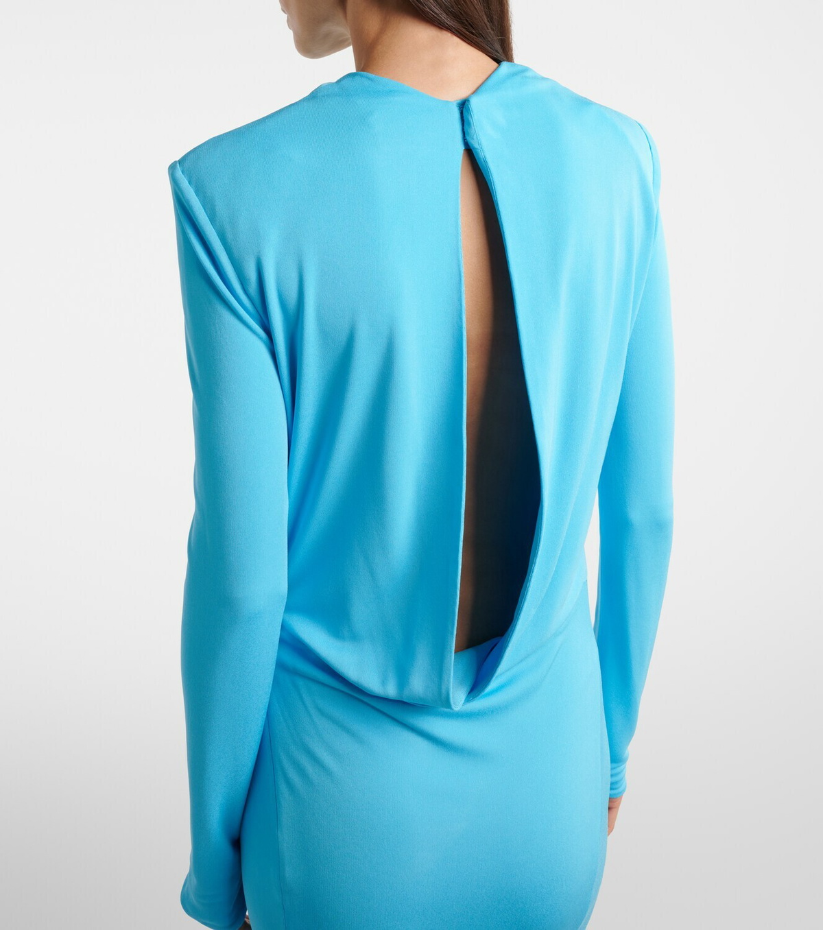 Tom Ford Open-back crêpe jersey gown