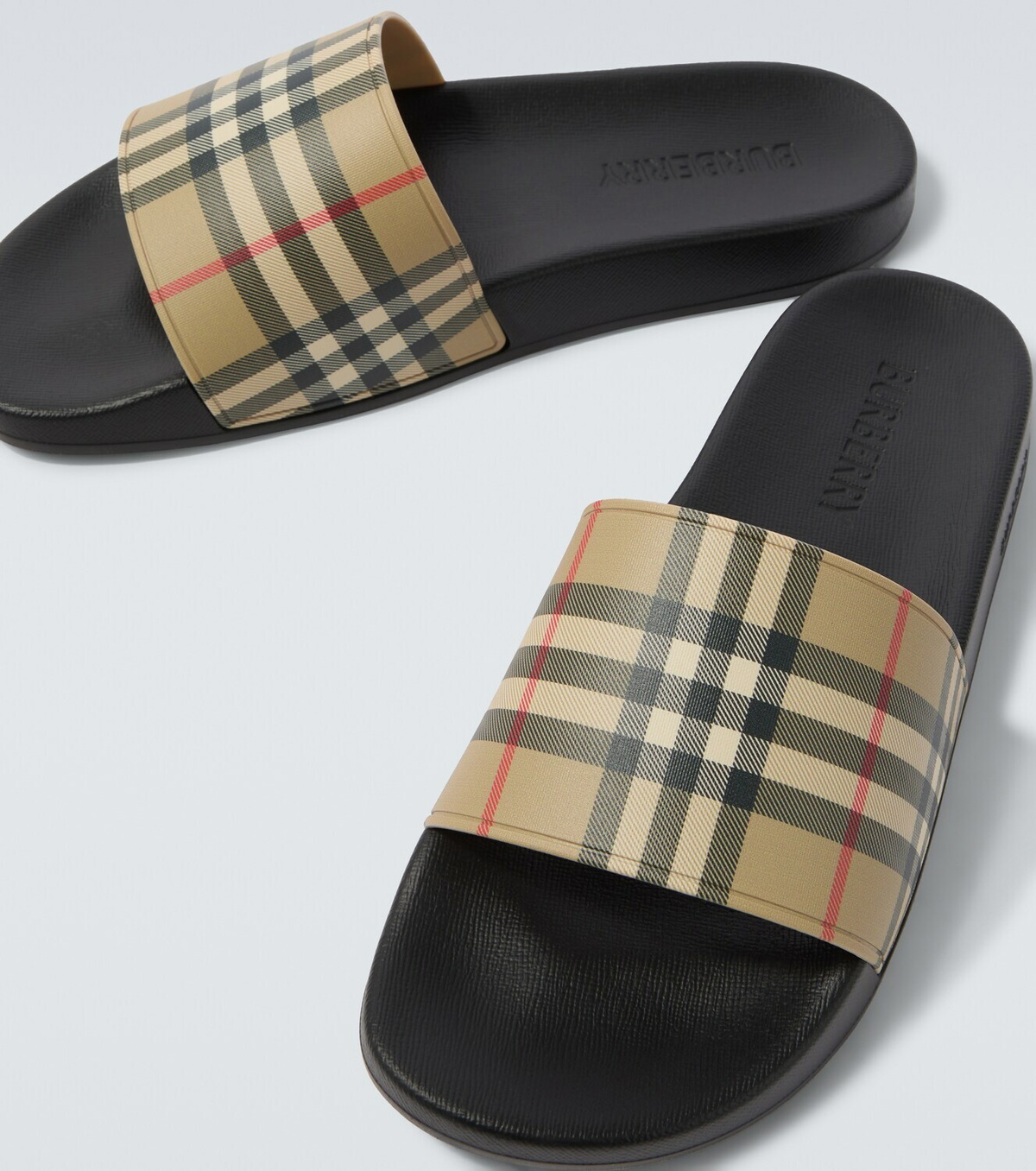 Burberry Burberry Check slides