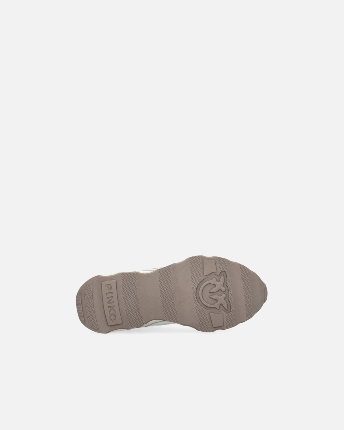 Pinko Suede Sneakers With Logo Sand