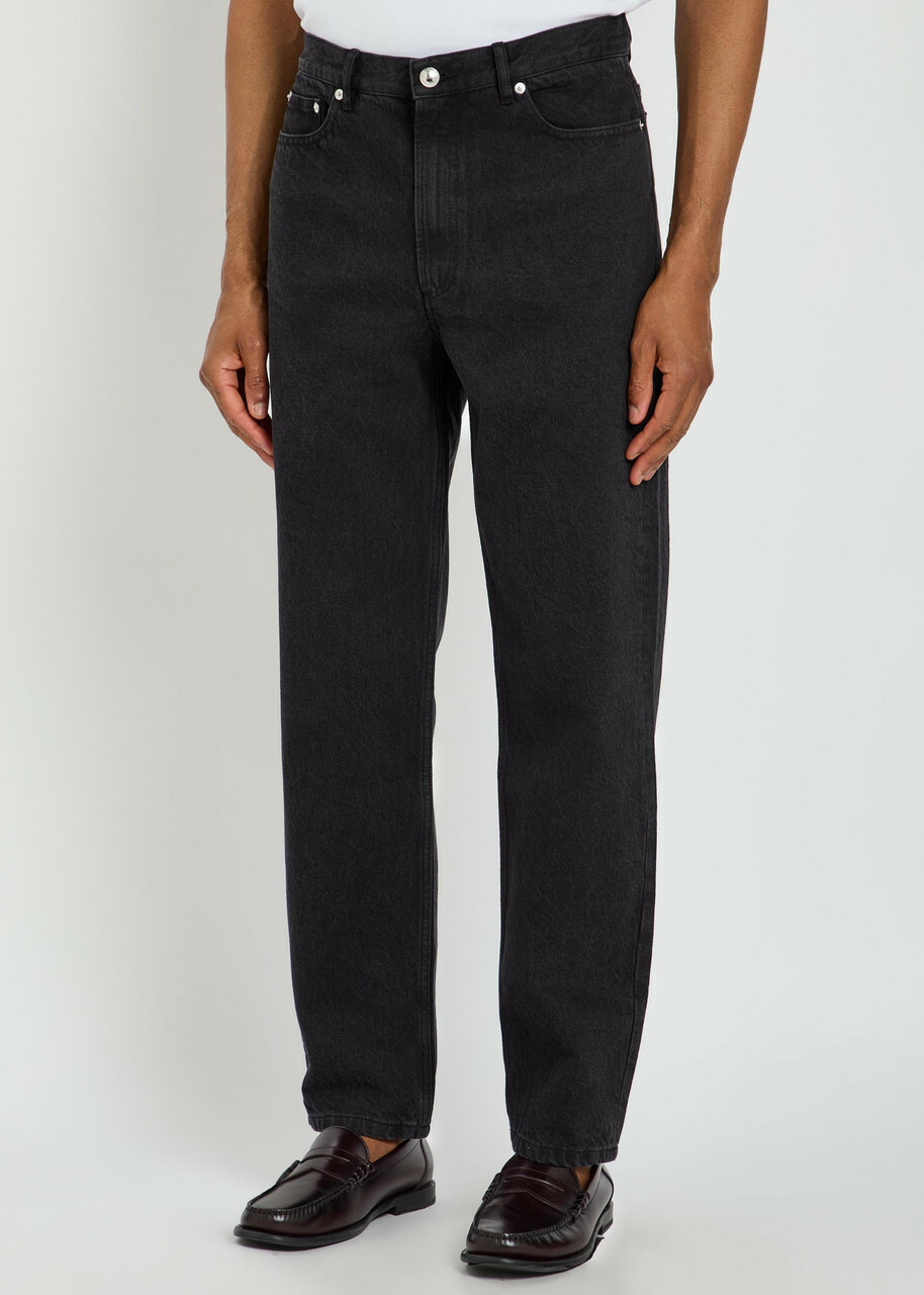 A.P.C. Martin Straight-leg Jeans Black