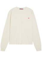 Spence Logo-embroidered Piqué Cotton Racquet T-shirt Off White