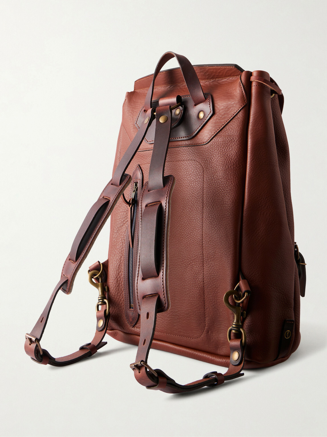 Bleu de Chauffe - Zibeline Full-Grain Leather Backpack