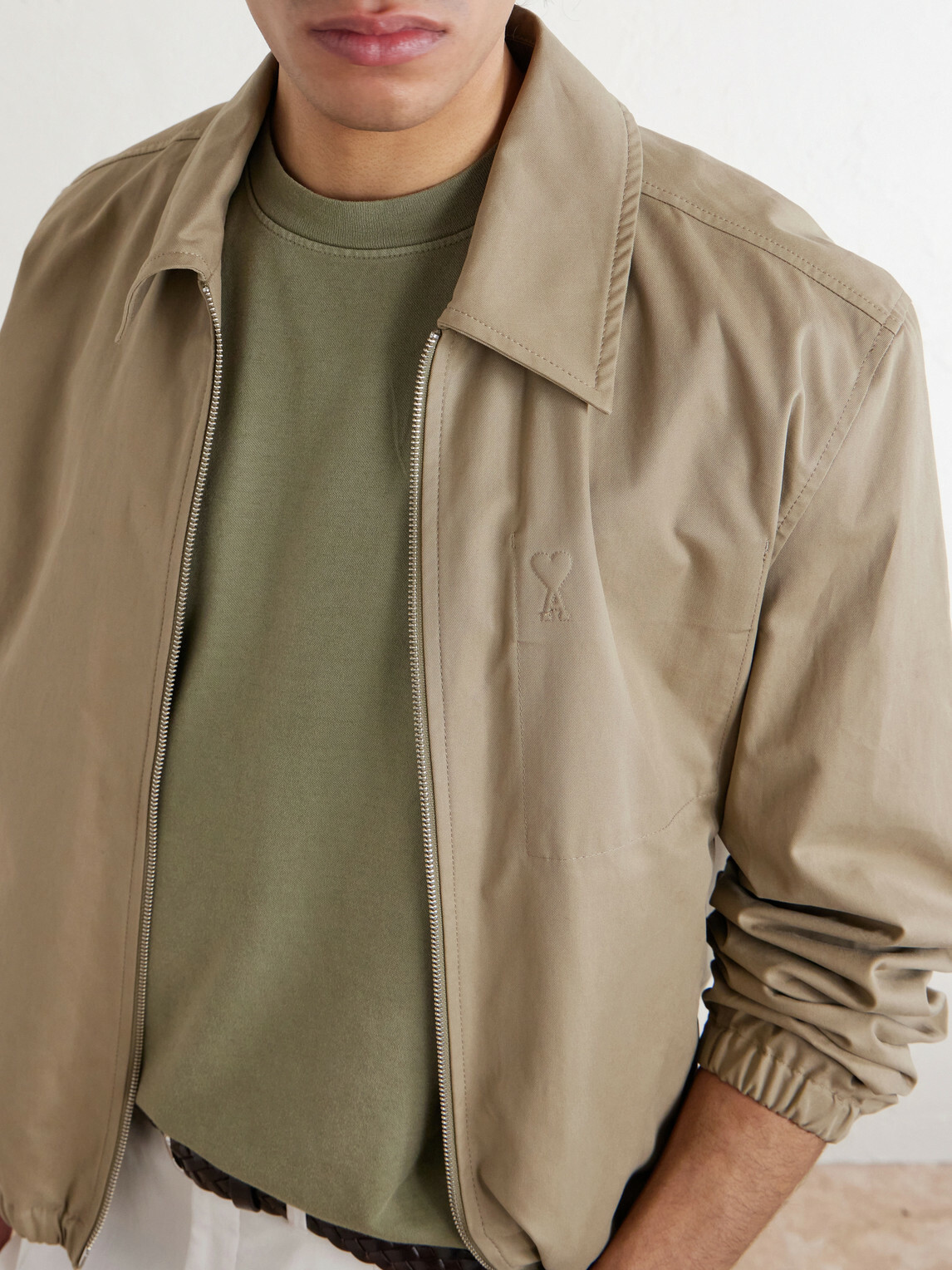 The Elder Statesman - Playa Cotton and Cashmere-Blend T-Shirt - Green