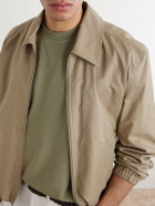 The Elder Statesman - Playa Cotton and Cashmere-Blend T-Shirt - Green