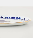 La DoubleJ Wildbird Blue porcelain platter