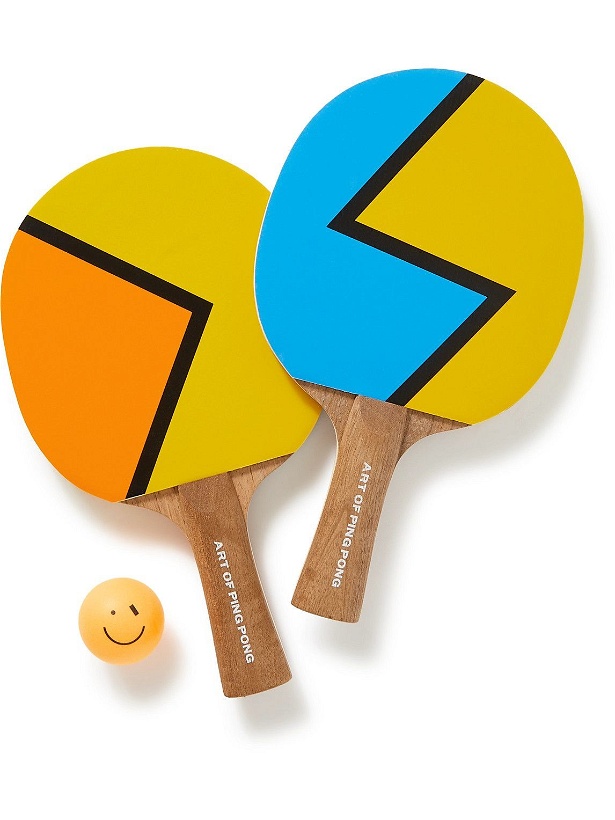 Photo: The Art of Ping Pong - Talking Heads Ping Pong ArtNet Set