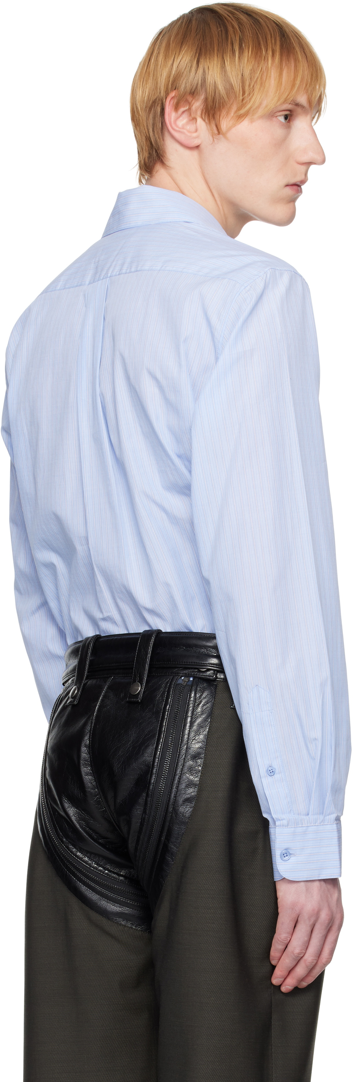 Martine Rose Blue Classic Shirt