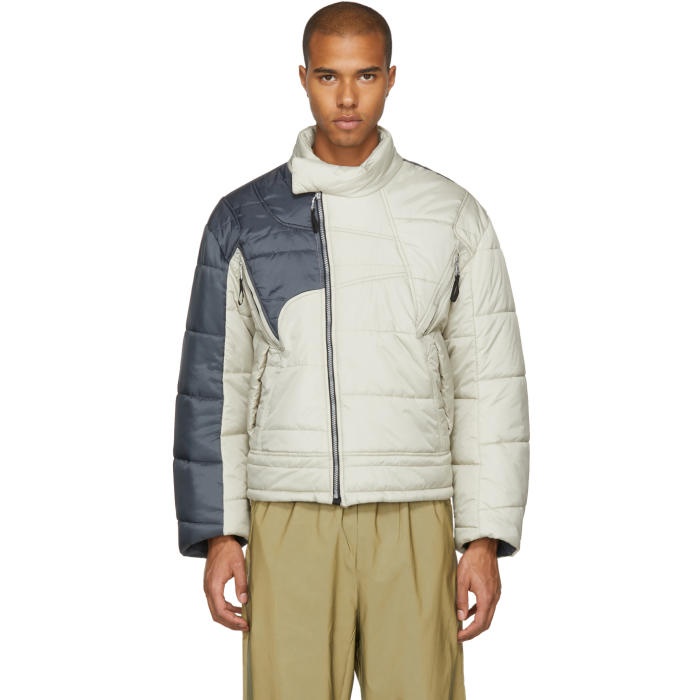 Photo: GmbH Beige and Grey Helly Hansen Edition Recycled Down Hans Jacket
