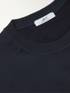 Mr P. - Organic Cotton-Jersey Sweatshirt - Blue