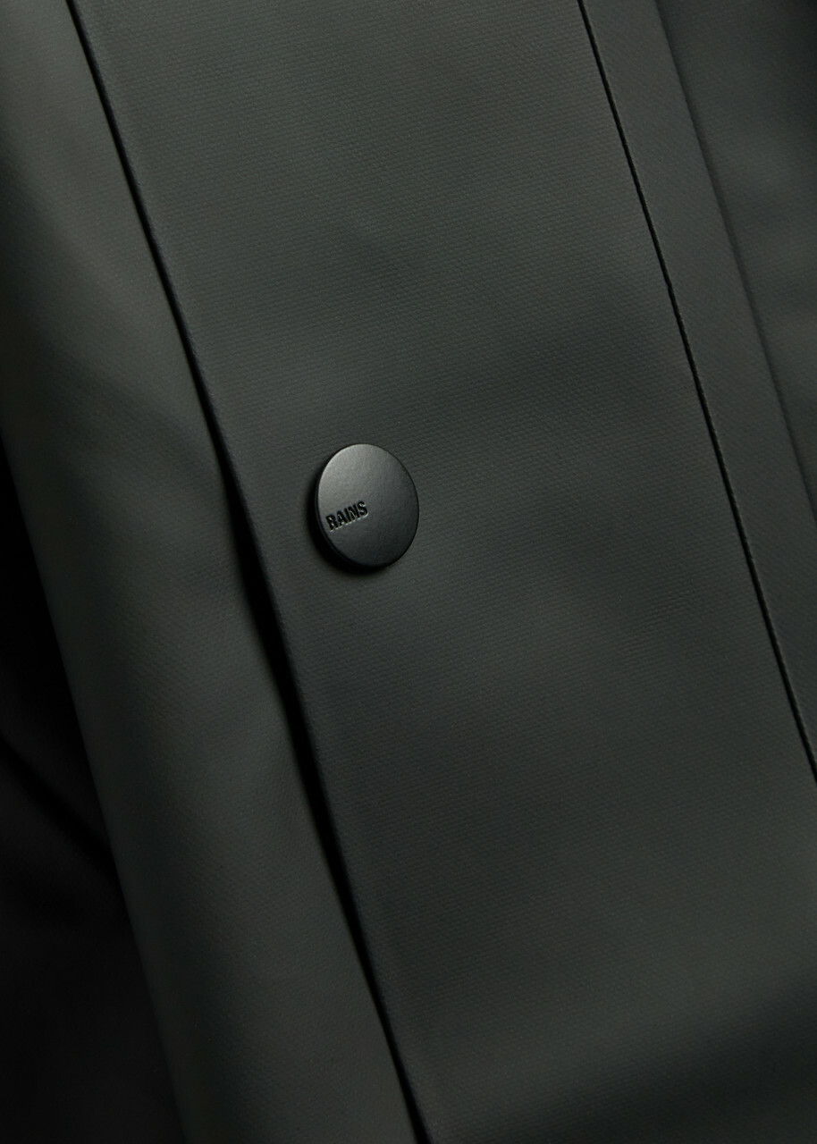 Rains Nara Long Waterproof Jacket Black