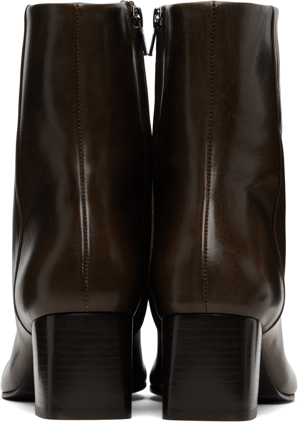 LEMAIRE Brown Anatomic 55MM Boots