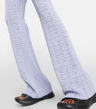 Givenchy 4G jacquard flared pants