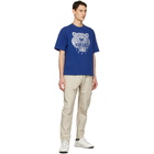 Kenzo Blue Oversized Tiger T-Shirt