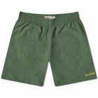 Taikan Men's Nylon Shorts in Forest Green