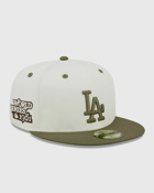 New Era Mlb Ws Trail Mix 59 Fifty Los Angeles Dodgers White - Mens - Caps