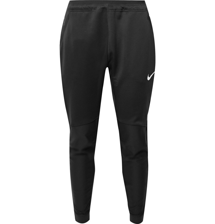 Photo: Nike Training - Slim-Fit Tapered Pro Dri-FIT Trousers - Black