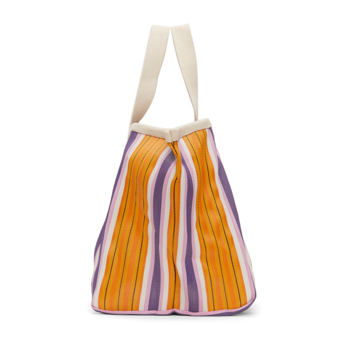 Isabel Marant White and Purple Warden Tote Isabel Marant