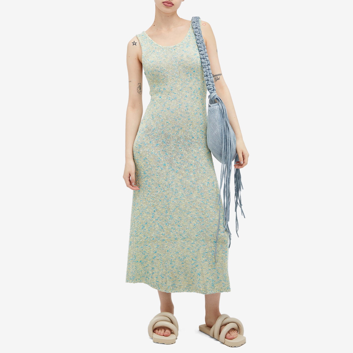 Samsøe Samsøe Women's Saisha Knitted Maxi Dress in Sweet Pea