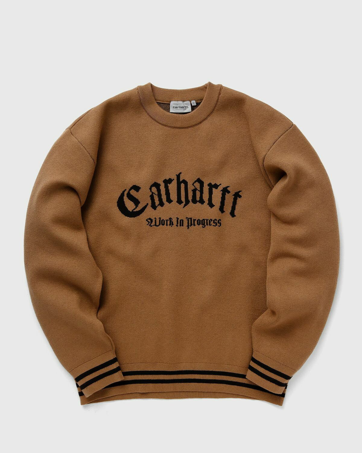 carhartt WIP ブラウン柄セーター Carhartt Wip Onyx Sweater Brown Sweatshirts Carhartt WIP