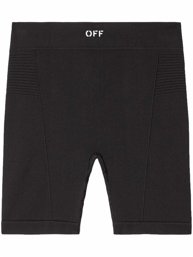 Photo: OFF-WHITE - Logo Seamless Shorts