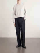 ATON - Linen and Cotton-Blend Sweater - Neutrals