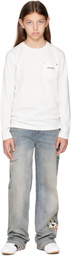 Moncler Enfant Big Kids White Long Sleeve T-shirt