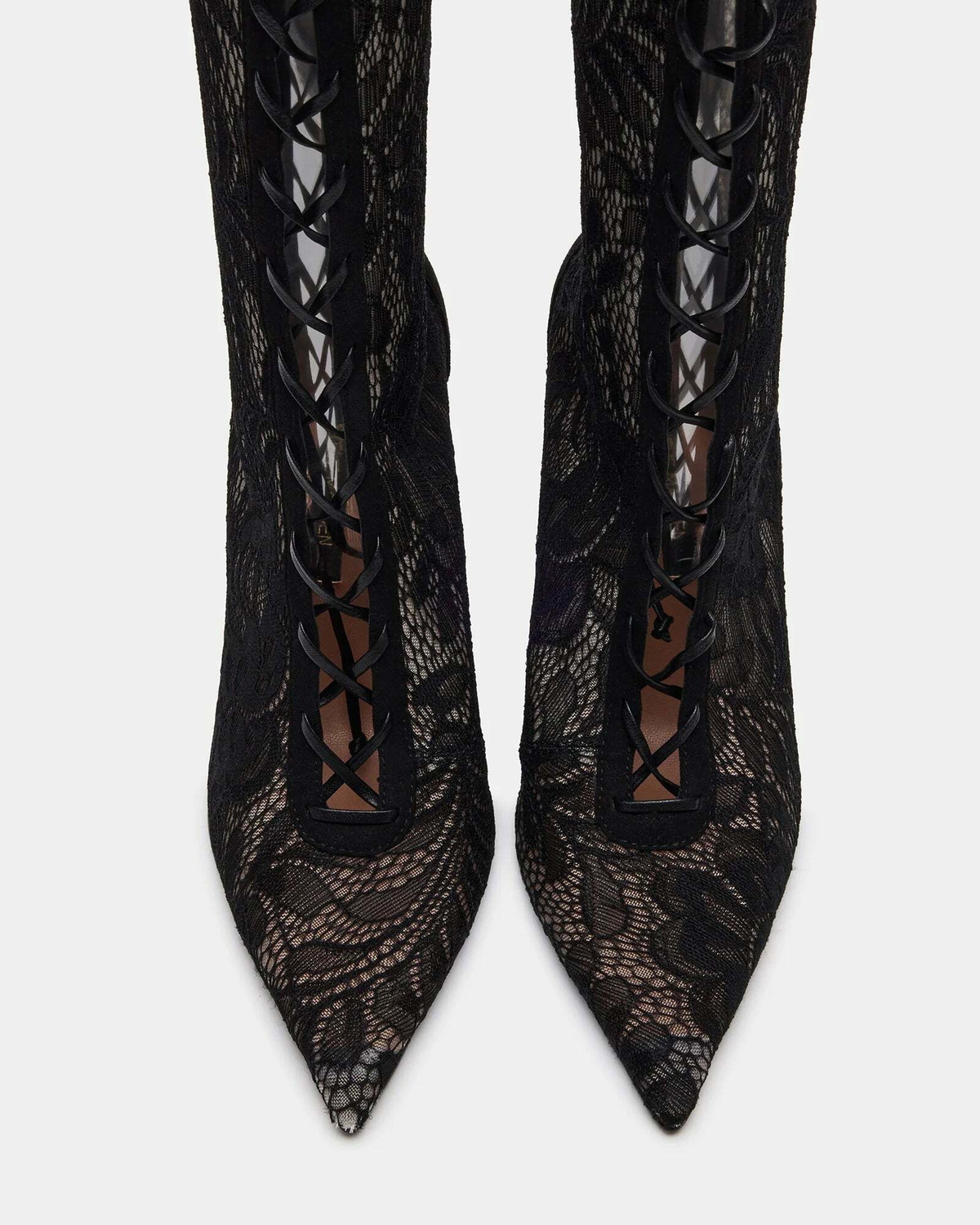 Steve Madden Maxine Boots in Black Lace