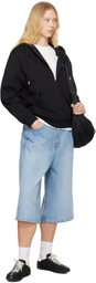 ADER error Black Sig; TRS Tag 01 Zip-Up Hoodie