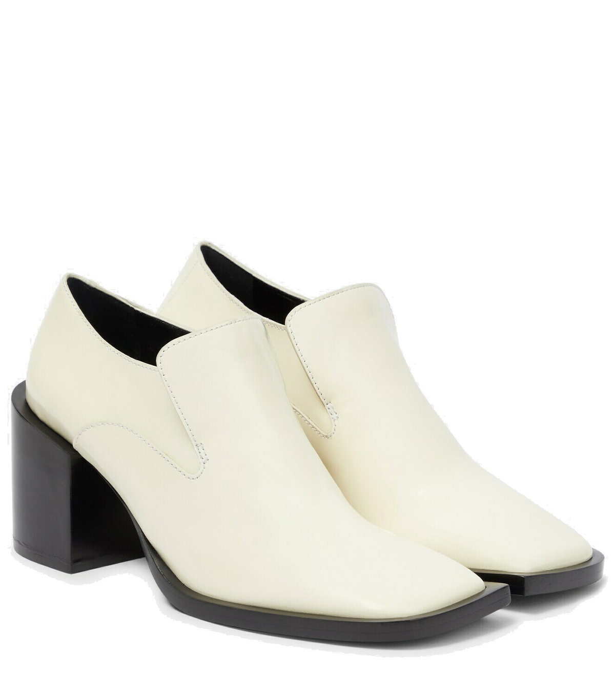 Jil Sander - Leather loafer pumps Jil Sander