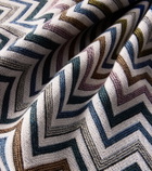 Missoni Antwan fringed wool-blend throw