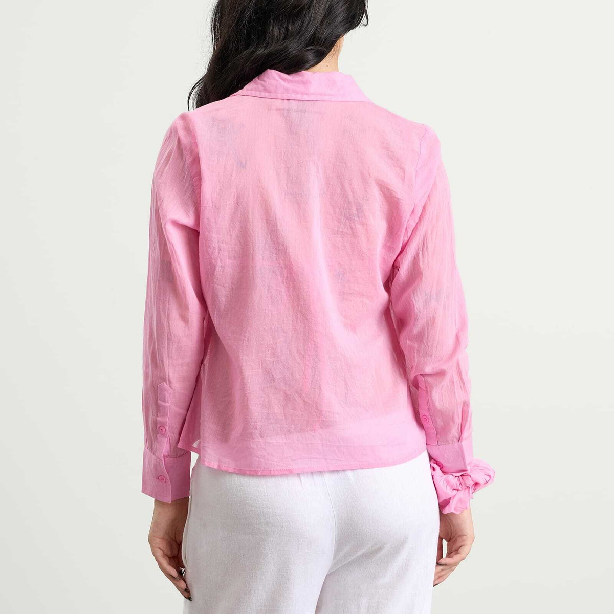 Fruity Booty Women's Long Sleeve Shirt in Pink