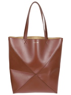 LOEWE - Puzzle Fold Leather Tote Bag