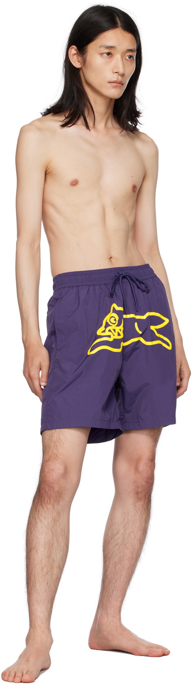 Dog Swim Shorts
 ICECREAM Navy Running Dog Swim Shorts ICECREAM