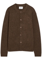 NN07 Jasper Wool-blend Cardigan Brown