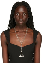 Vasiliki Silver Ouroboros Necklace
