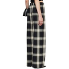 Fear of God ESSENTIALS Black & White Flannel Lounge Pants