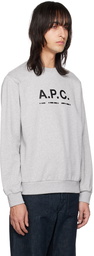 A.P.C. Gray Franco Sweatshirt