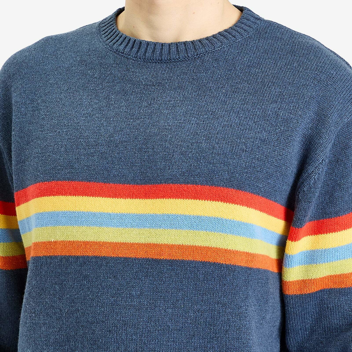 Adsum Men's Stripe Sweater in Multi