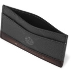 Berluti - Printed Full-Grain and Burnished Leather Cardholder - Black