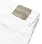 AG Jeans - Stockton Skinny-Fit Distressed Stretch-Denim Jeans - Men - White