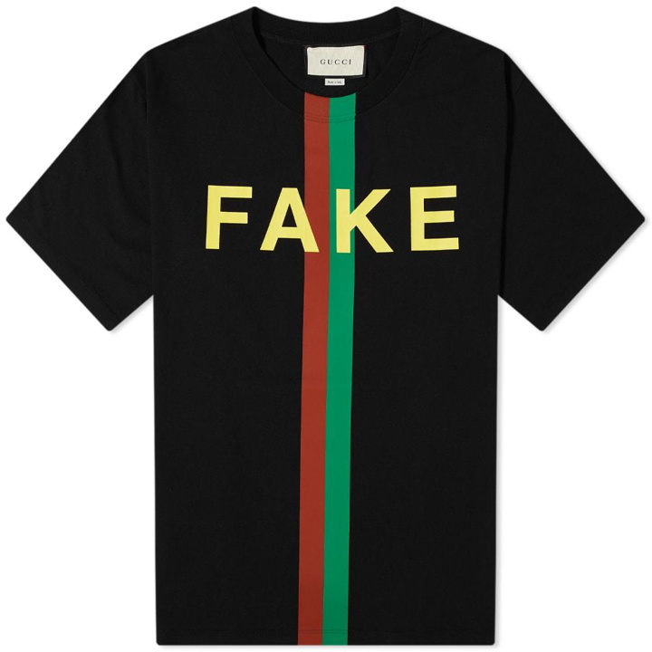 Photo: Gucci Fake Not Printed Tee