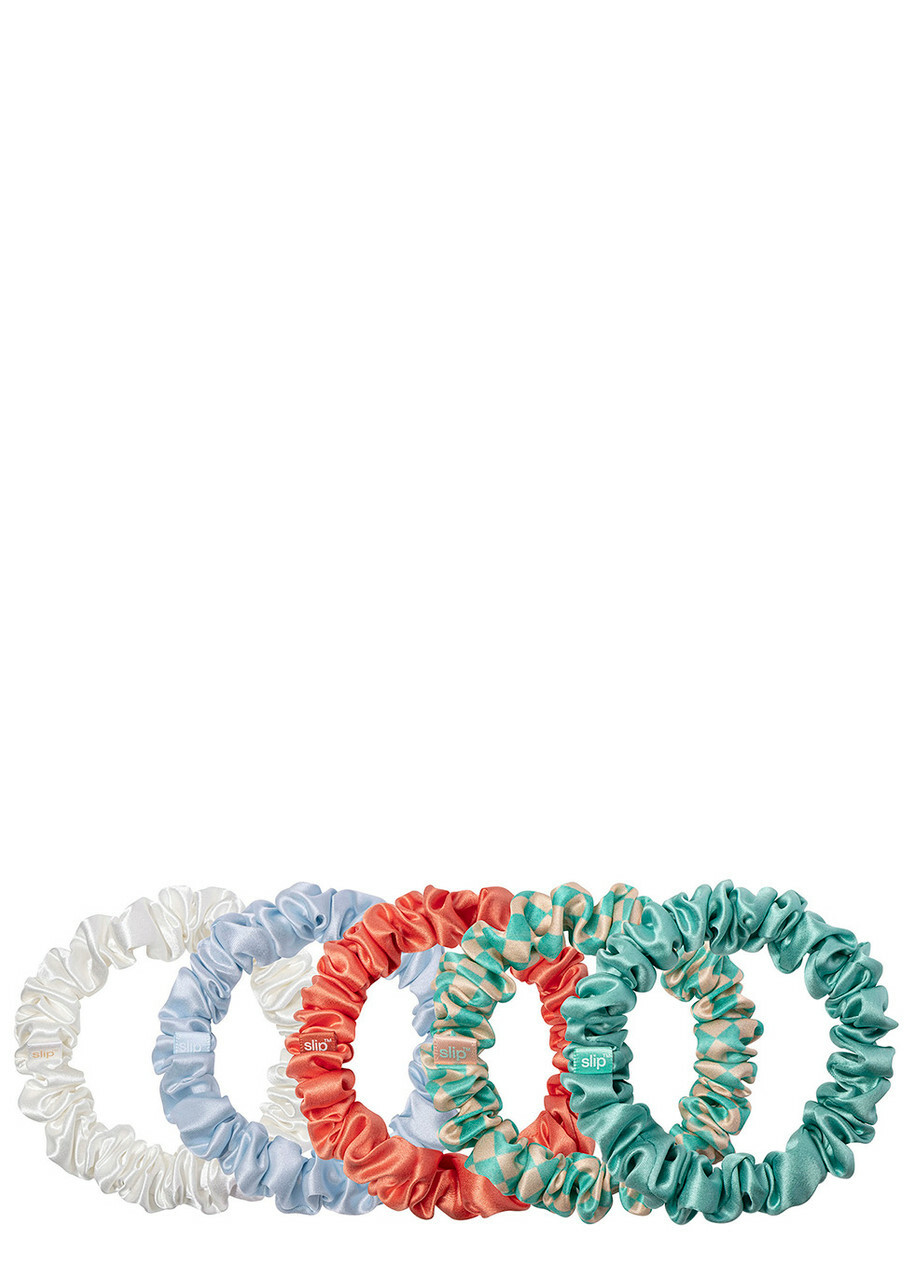 Slip Pure Silk Midi Scrunchies - Seashell