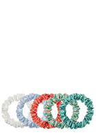 Slip Pure Silk Midi Scrunchies - Seashell