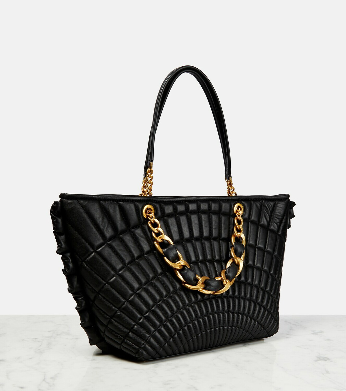 Balmain 1945 Soft quilted leather tote bag Balmain Balmain 1945 Soft quilted leather tote bag Balmain