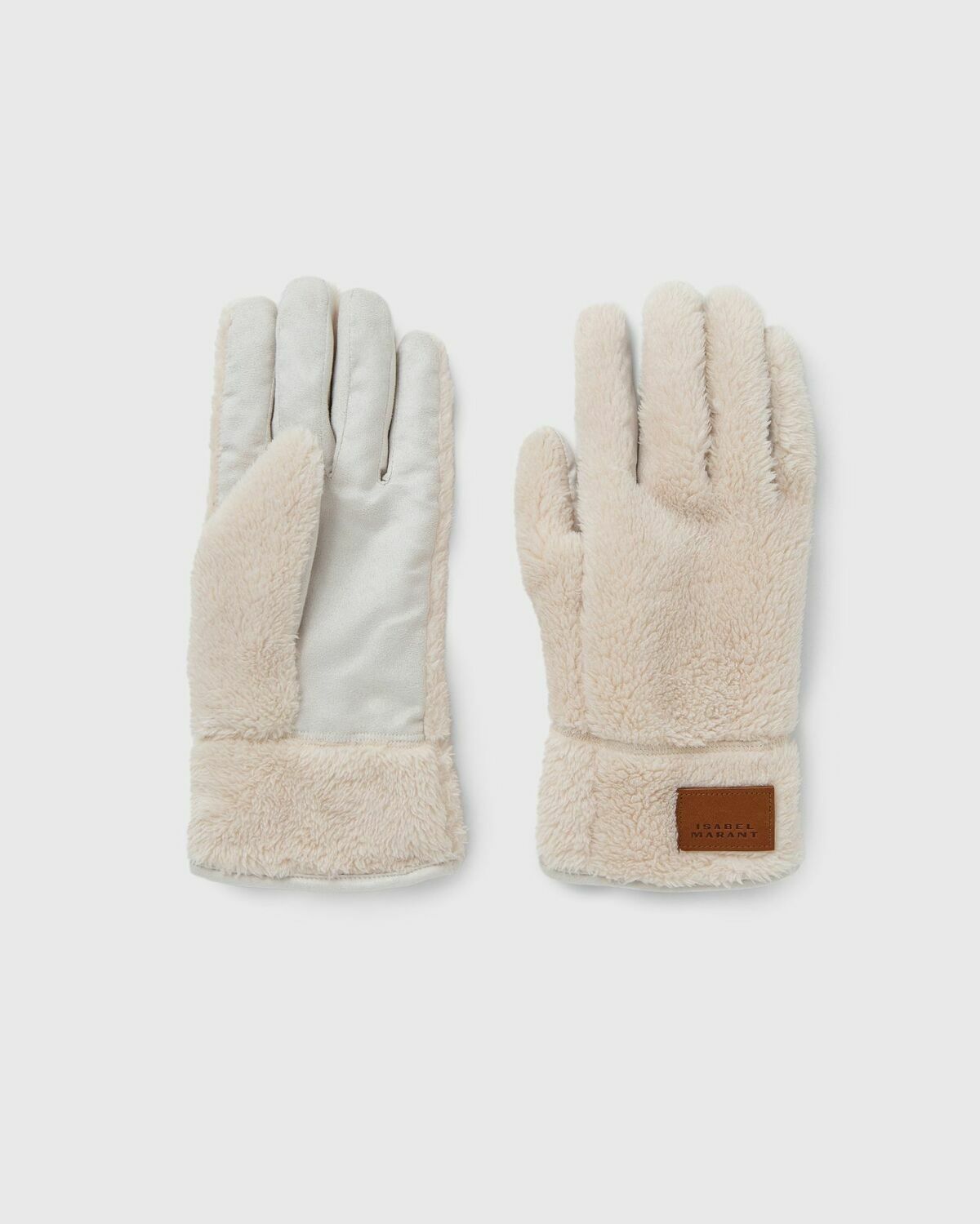 Marant Furka Glove Beige Gloves