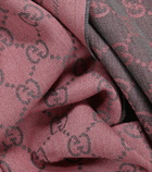 Gucci - GG wool jacquard scarf