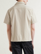 Aimé Leon Dore - Novelty Camp-Collar Cotton-Jacquard Shirt - Neutrals